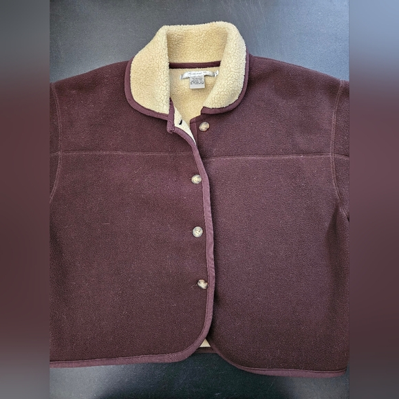 Vintage - The Barrage Company Brown Sherpa Jacket - NWOT - Size L - Picture 5 of 8